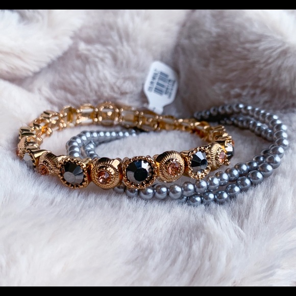 New Rose Gold-tone Bracelet Set - Picture 7 of 7